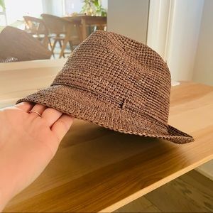 Original Australian Kaminski brown raffia hat
